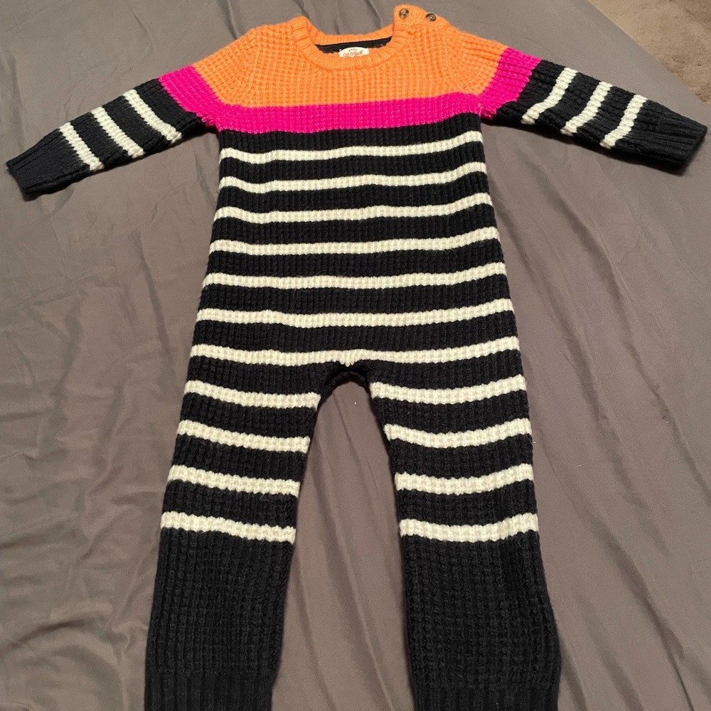 Cat & Jack One Piece Sweater Romper - Size 18 mo